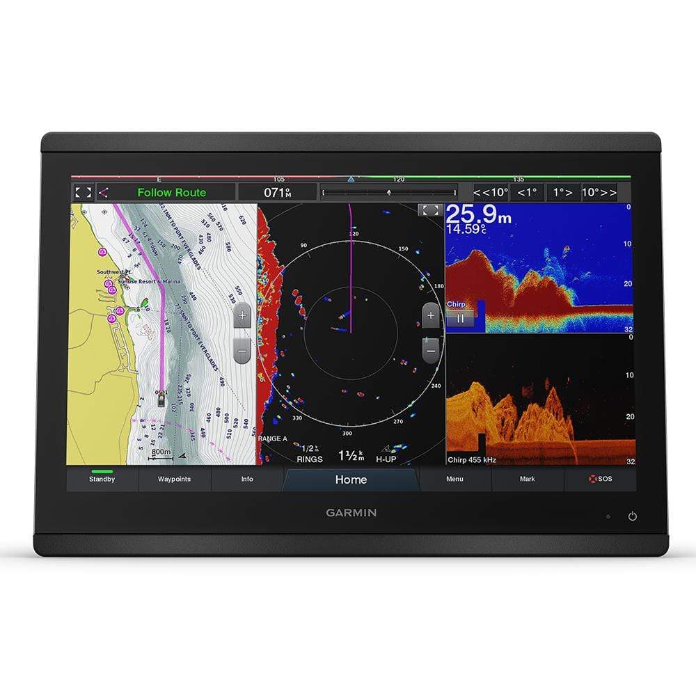 Garmin Qualifies for Free Shipping Garmin GPSMAP8416xsv 16" Combo Worldwide Basemap #010-02093-02