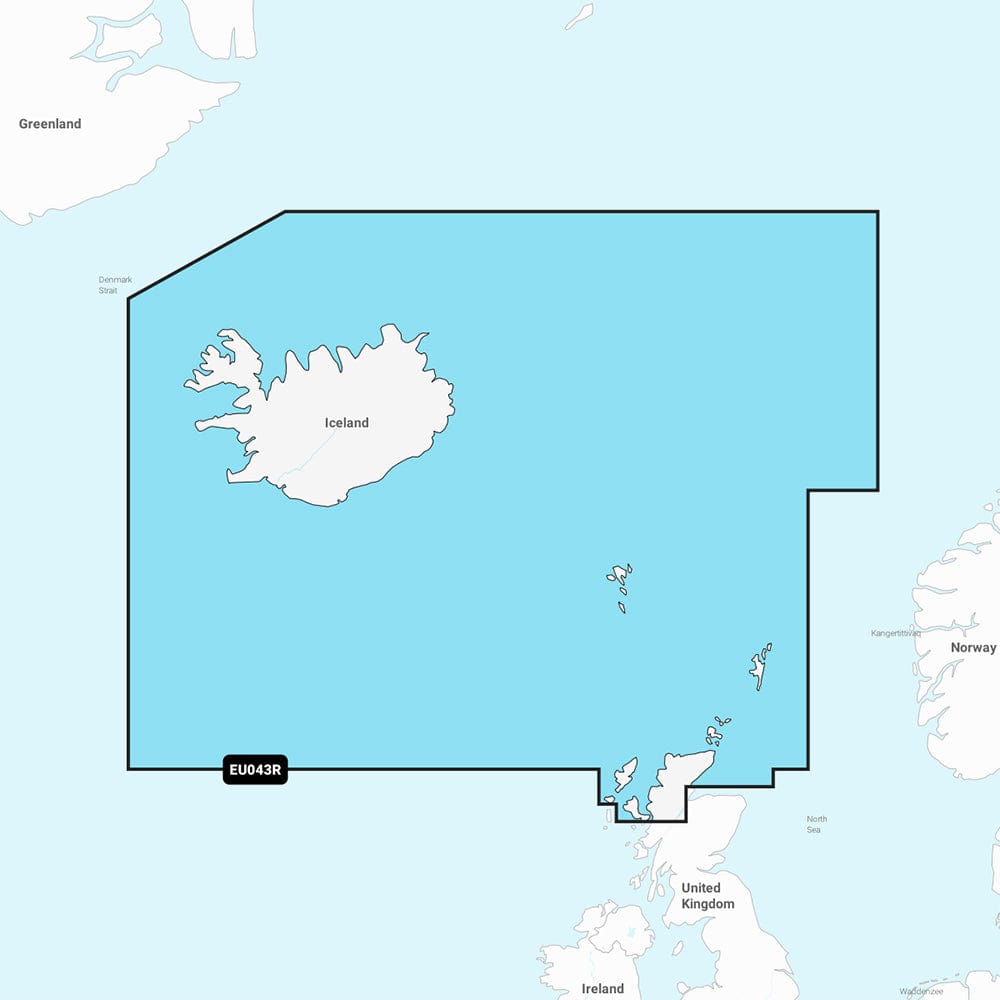 Garmin Qualifies for Free Shipping Garmin Navionics+ NSEU043R Iceland to Orkney #010-C1246-20