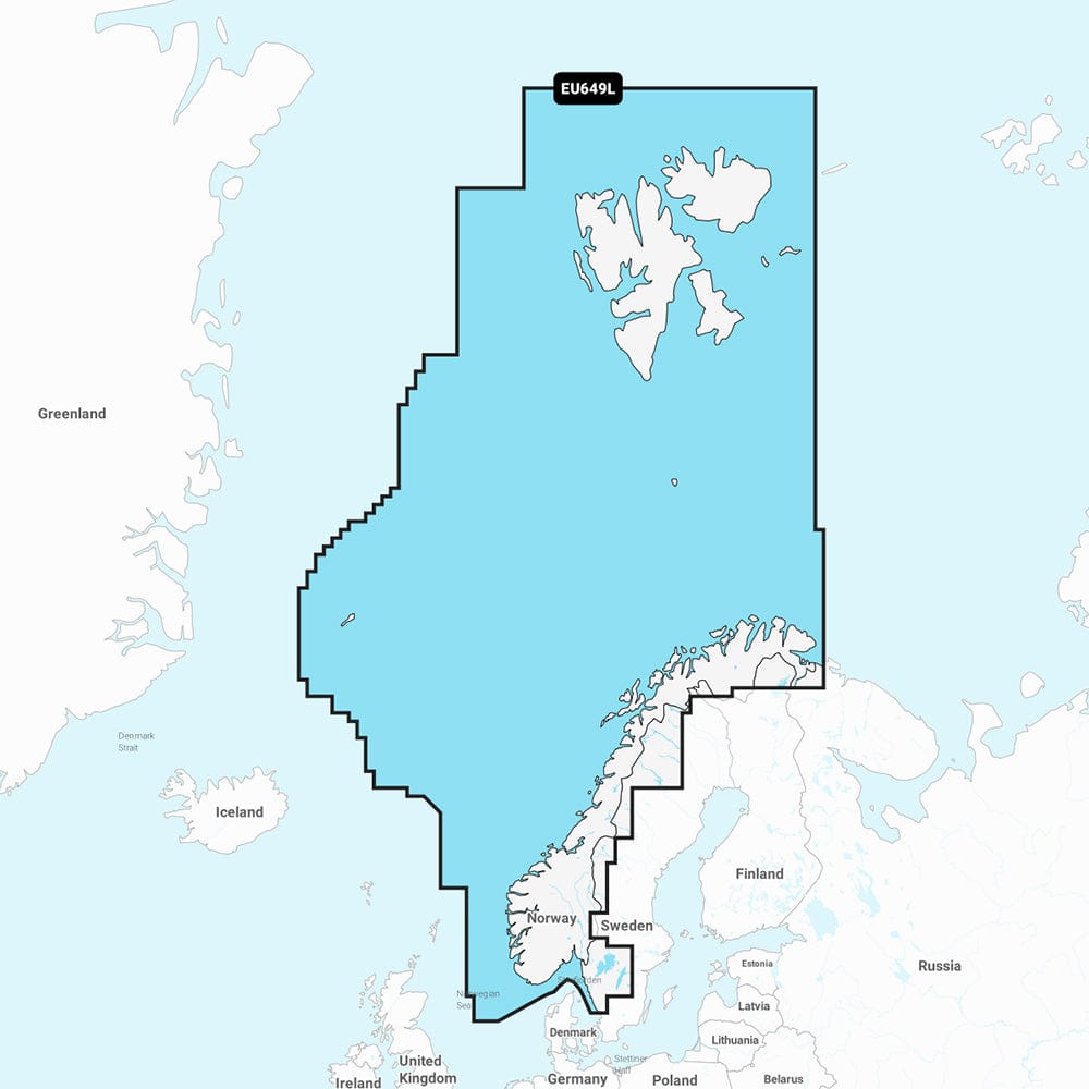 Garmin Qualifies for Free Shipping Garmin Navionics+ NSEU649L Norway #010-C1276-20