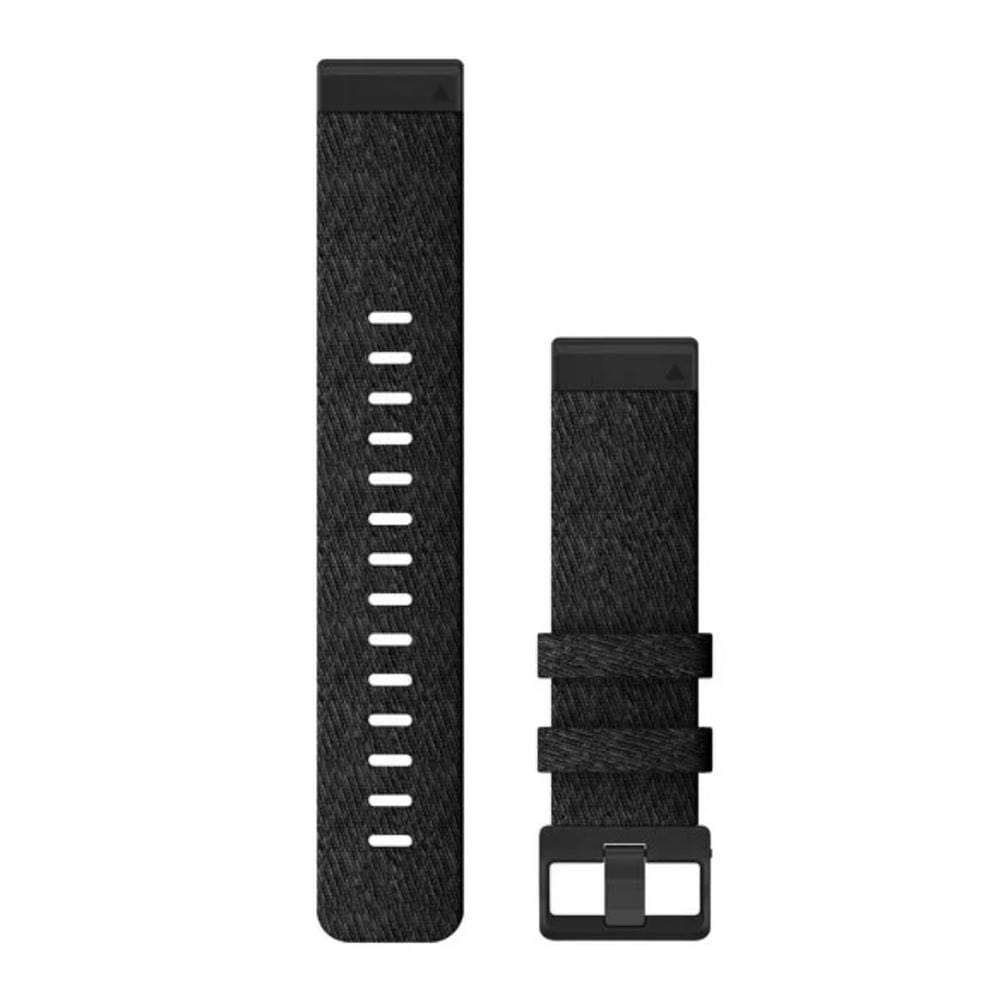 Garmin Qualifies for Free Shipping Garmin Quickfit 22 Watch Band Heathered Black Nylon #010-12863-07