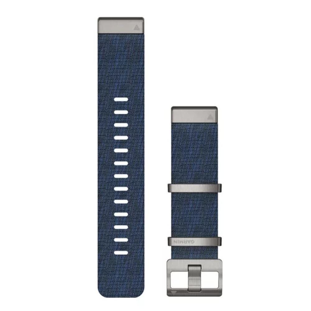 Garmin Not Qualified for Free Shipping Garmin Quickfit 22 Watch Strap Jacquard-Weave Nylon Indigo #010-12738-02