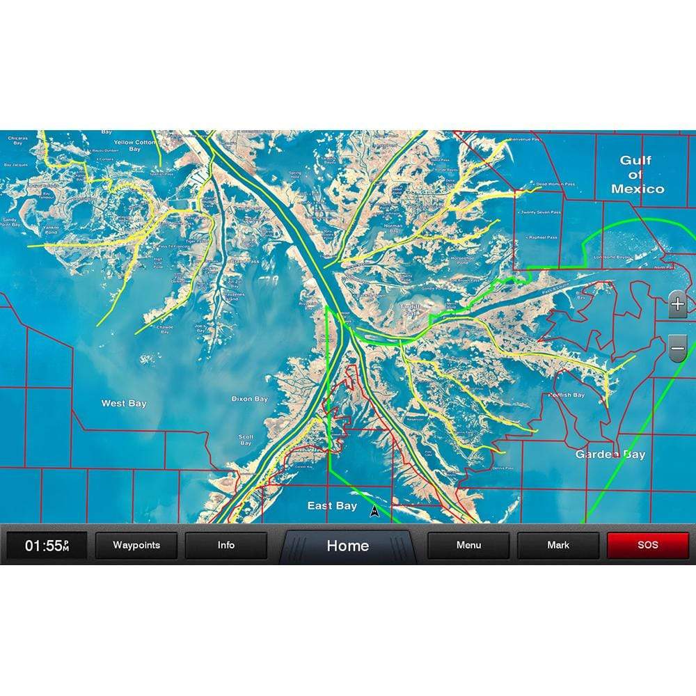 Garmin Qualifies for Free Shipping Garmin Standard Mapping Louisiana One Premium #010-C1163-00