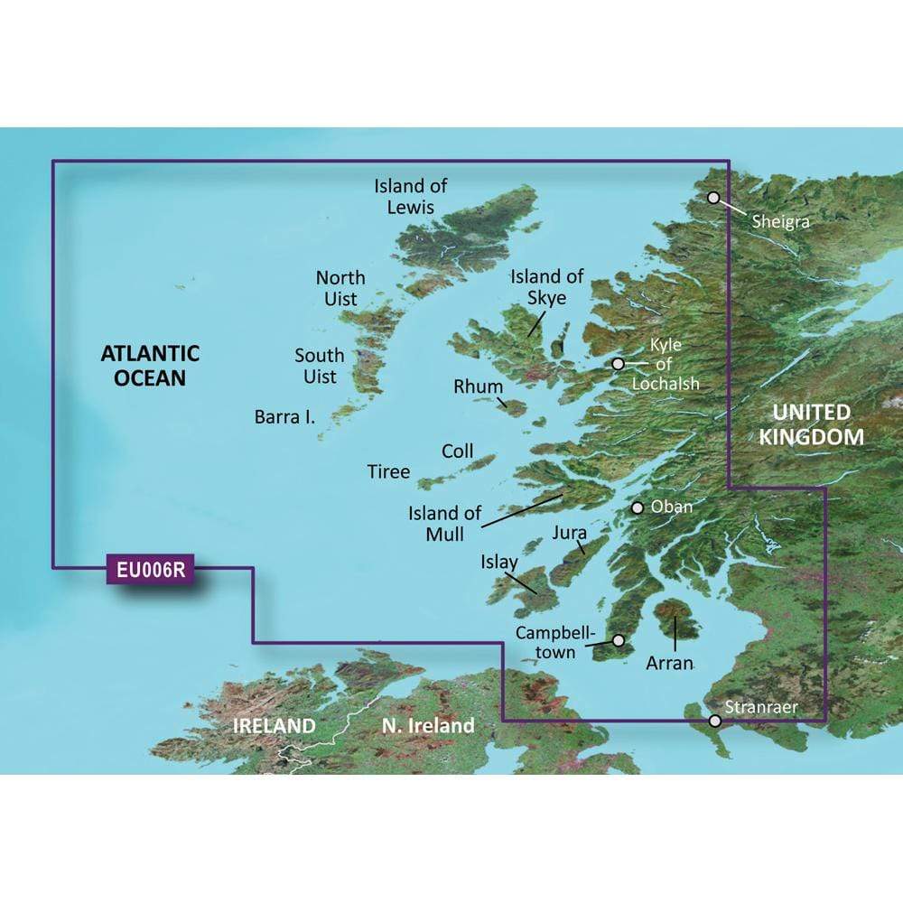 Garmin Qualifies for Free Shipping Garmin VEU006R Scotland West Coast SD Card #010-C0765-00