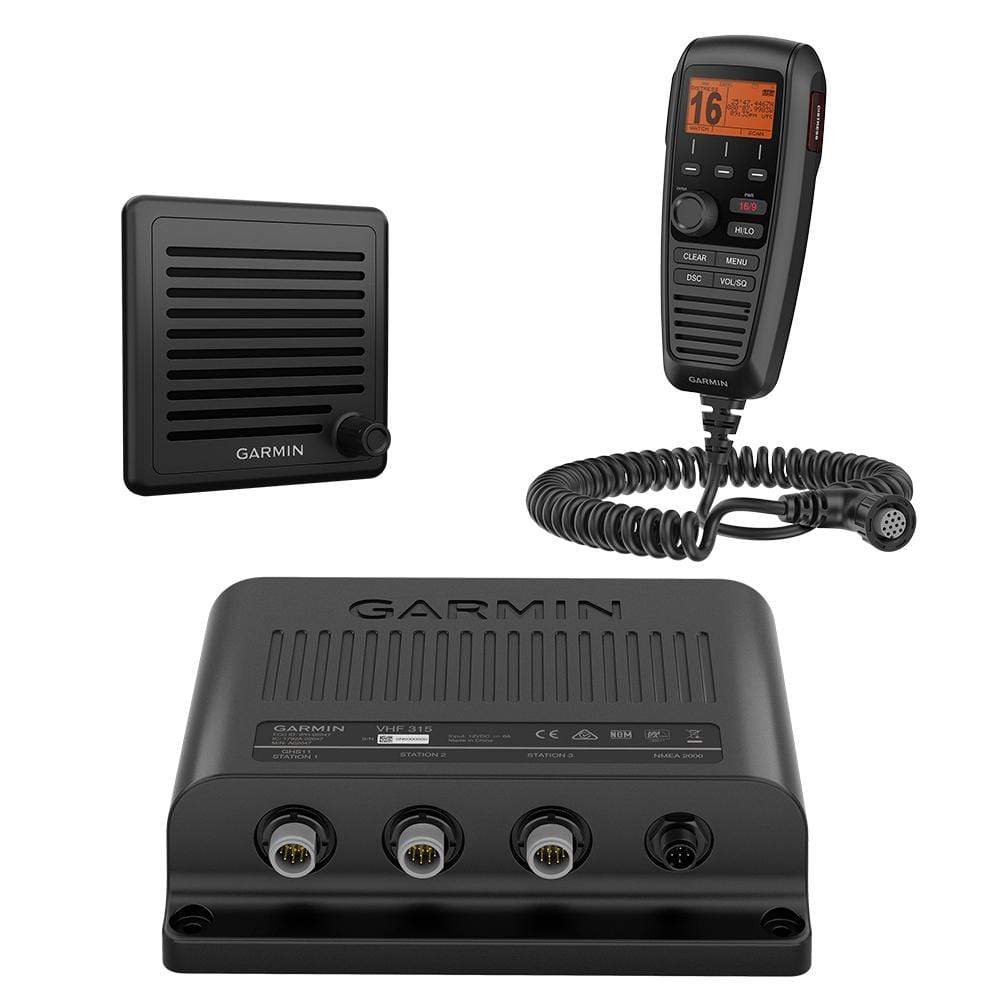 Garmin Qualifies for Free Shipping Garmin VHF315 VHF Radio Black #010-02047-00