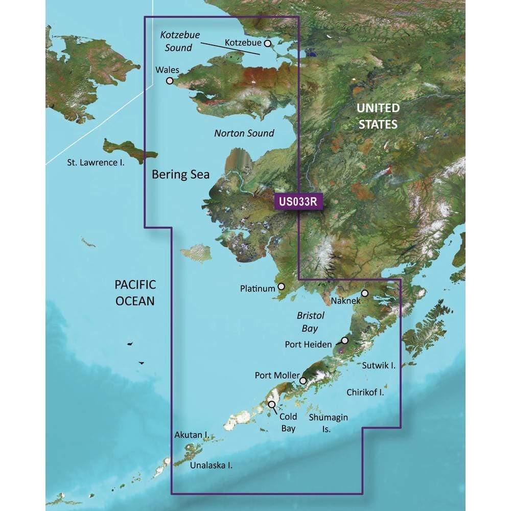 Garmin Qualifies for Free Shipping Garmin VUS033R Bristol Bay Kotzebue Snd SD Card #010-C0734-00