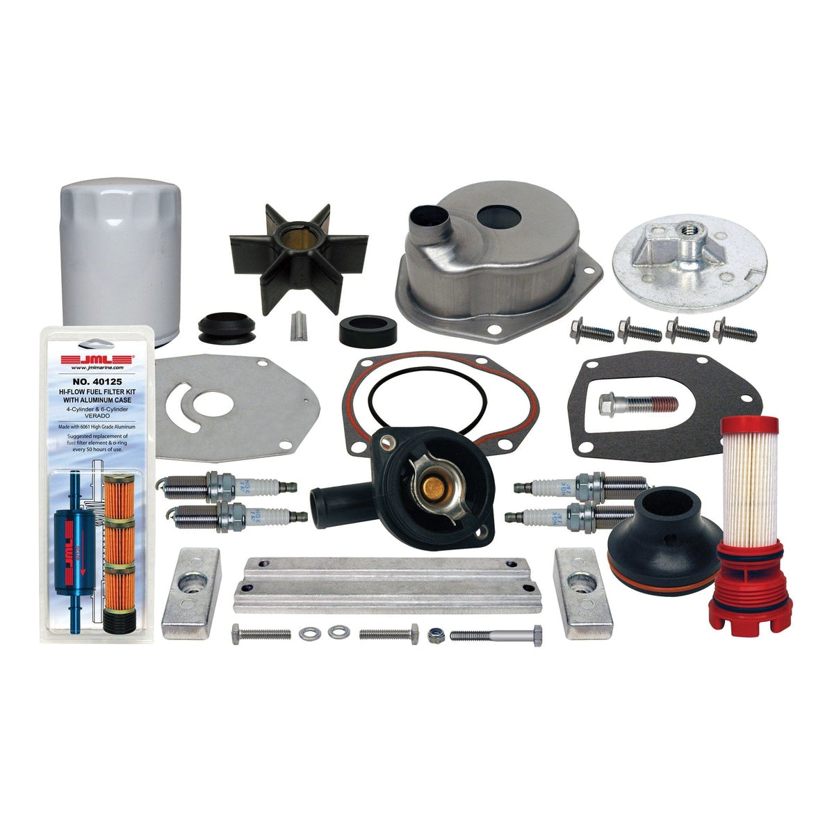 GLM Products Qualifies for Free Shipping GLM Maintenance Kit Mercury 135 150 175 200 HP 4-Cyl 4-Stroke Verado #29620