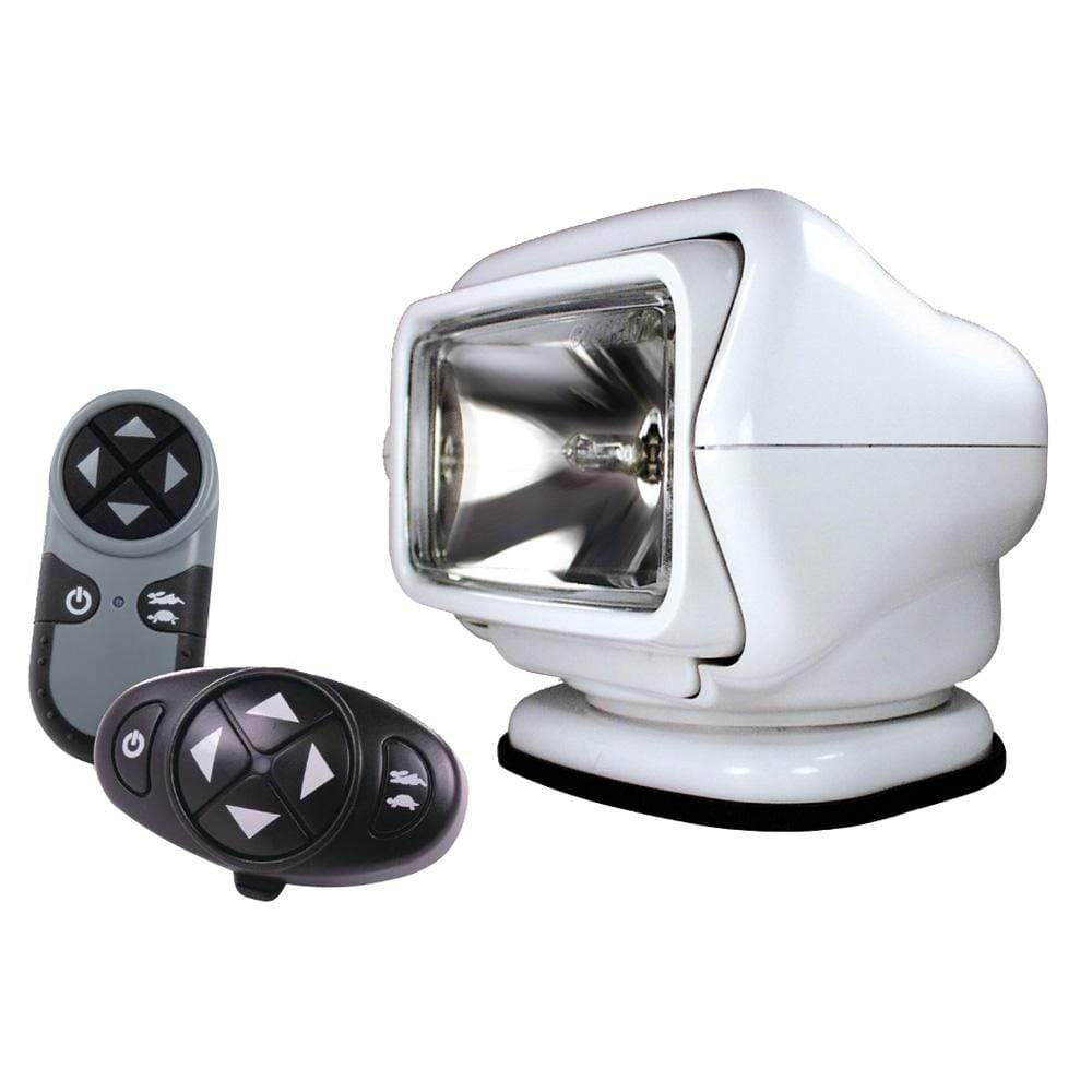 Golight Qualifies for Free Shipping Golight Stryker Searchlight 12v w/Wireless Dash/HH Remote White #3067