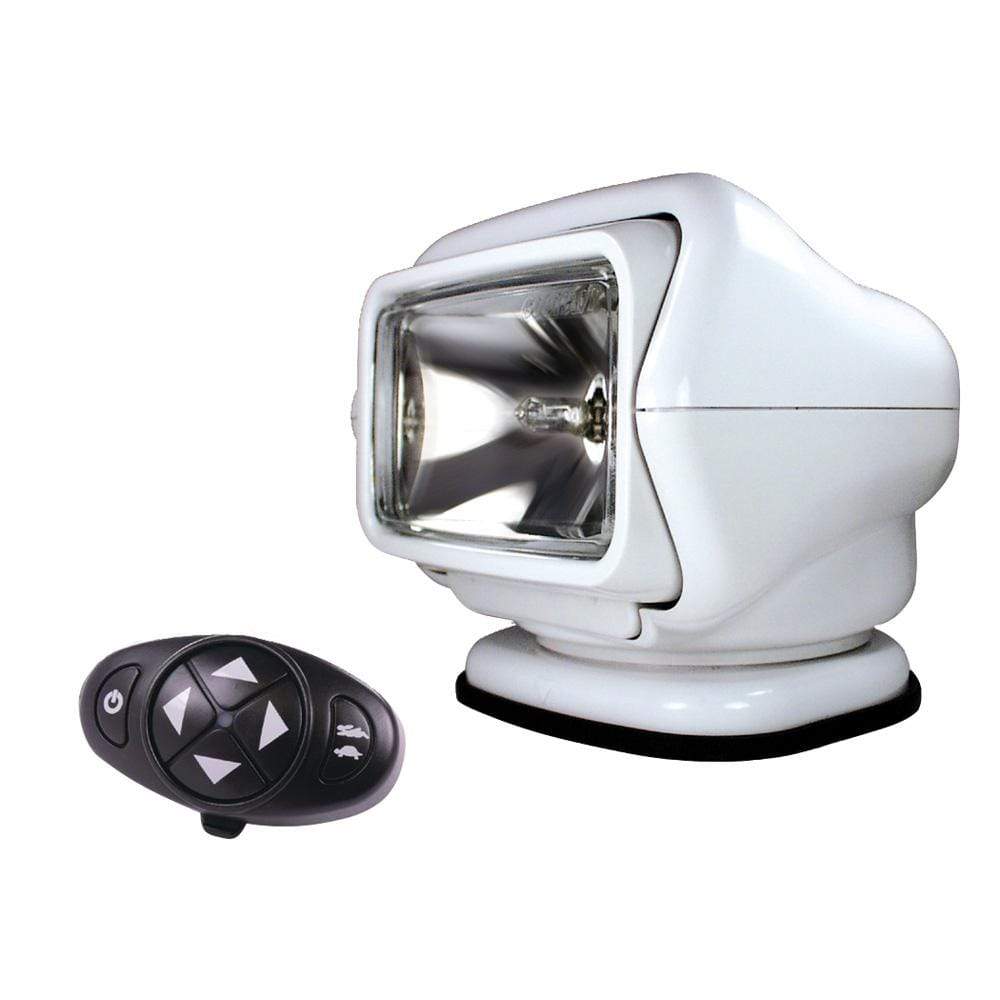 Golight Qualifies for Free Shipping Golight Stryker Searchlight 12v w/Wireless Dash Remote White #3100