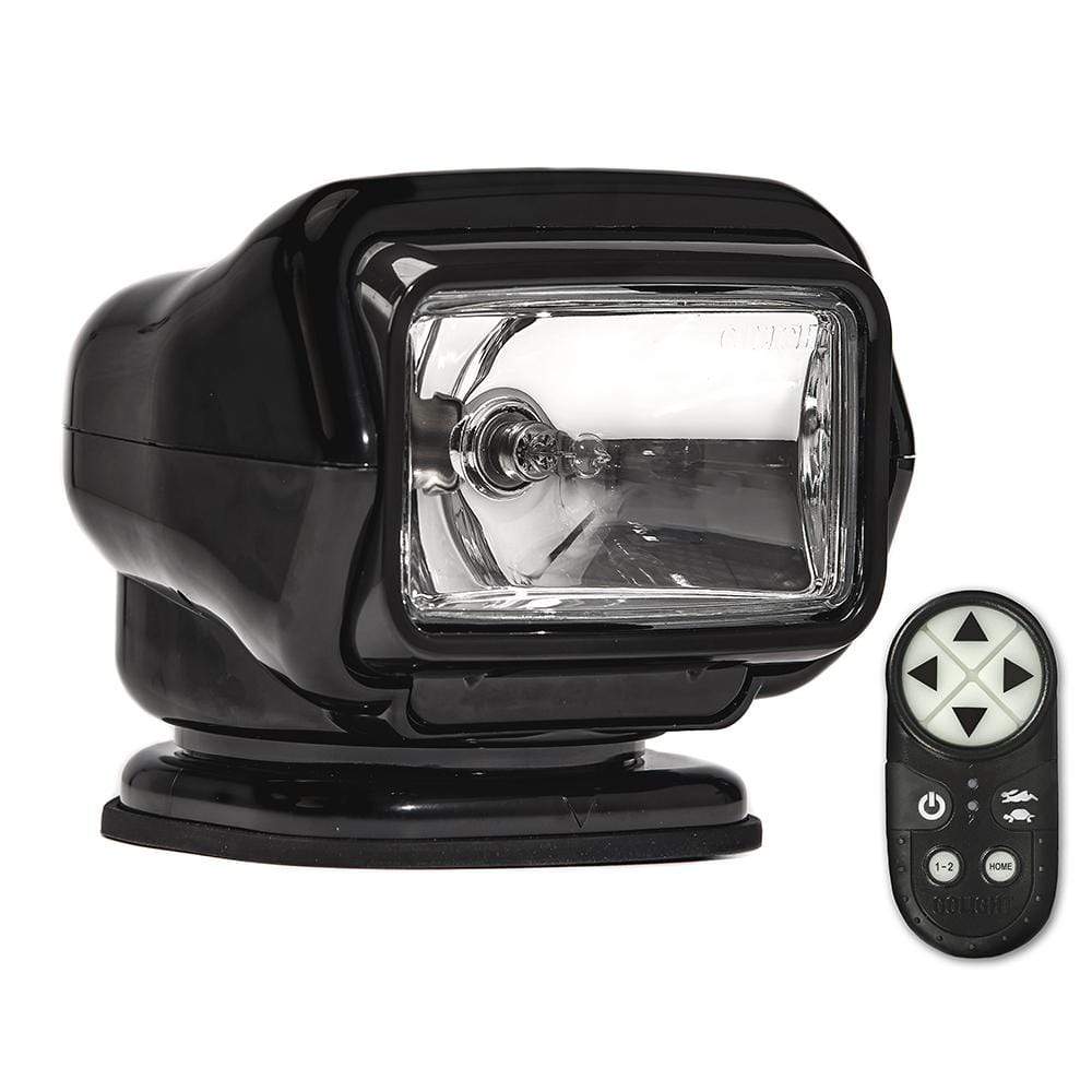 Golight Stryker ST Series Permanent Mount Black Halogen #3051ST