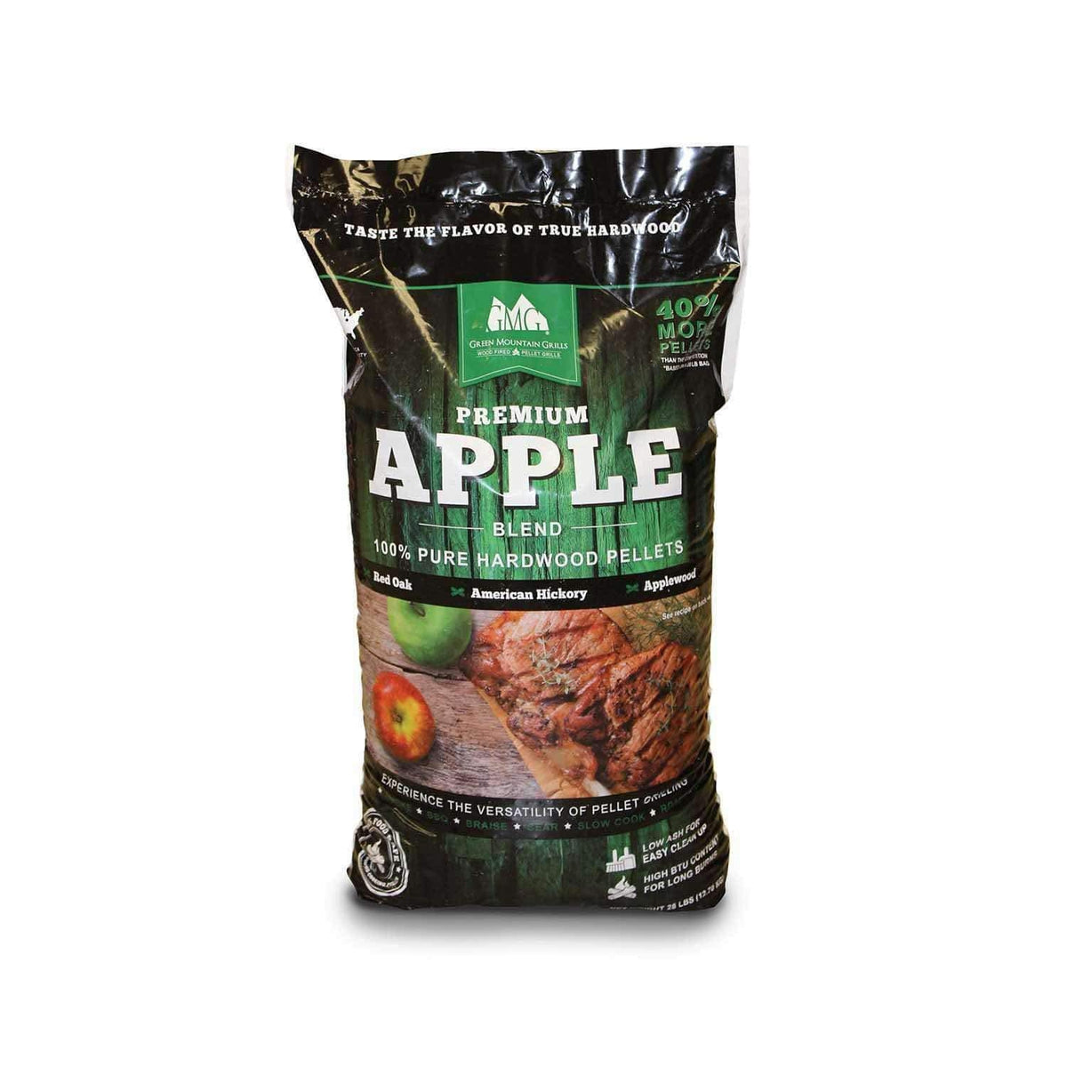 Green Mountain Grills In-Store Pickup Only Green Mountain Premium Apple Blend Pellets 28 lb Bag #GMG-2002