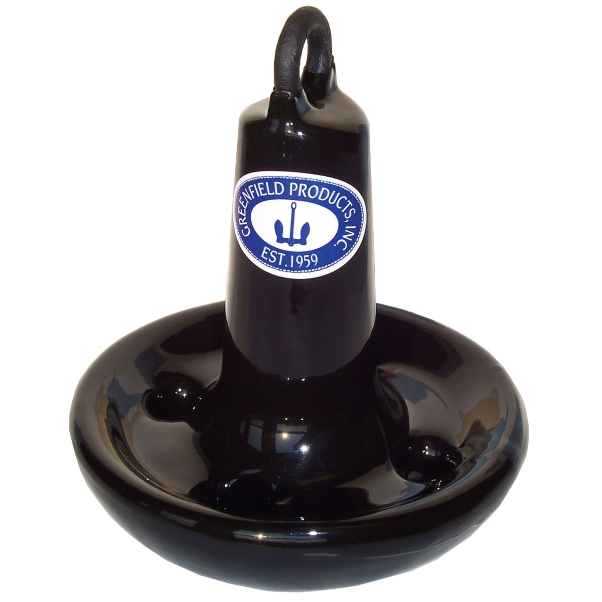 Greenfield Economy Vinyl Coated Mushroom Anchor Black 10 lb #510-E