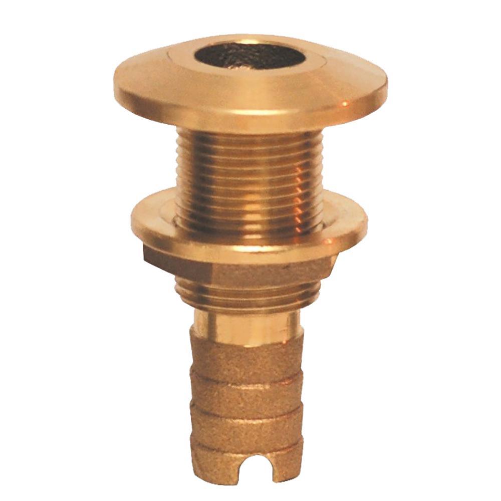 GROCO Qualifies for Free Shipping GROCO 1-1/4" Bronze Hose Barb Thru-Hull Fitting #HTH-1250