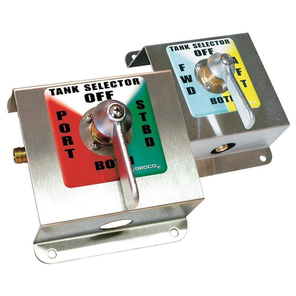 GROCO Qualifies for Free Shipping GROCO 1/2" 4-Way Tank Selector Kit #TS-350-T