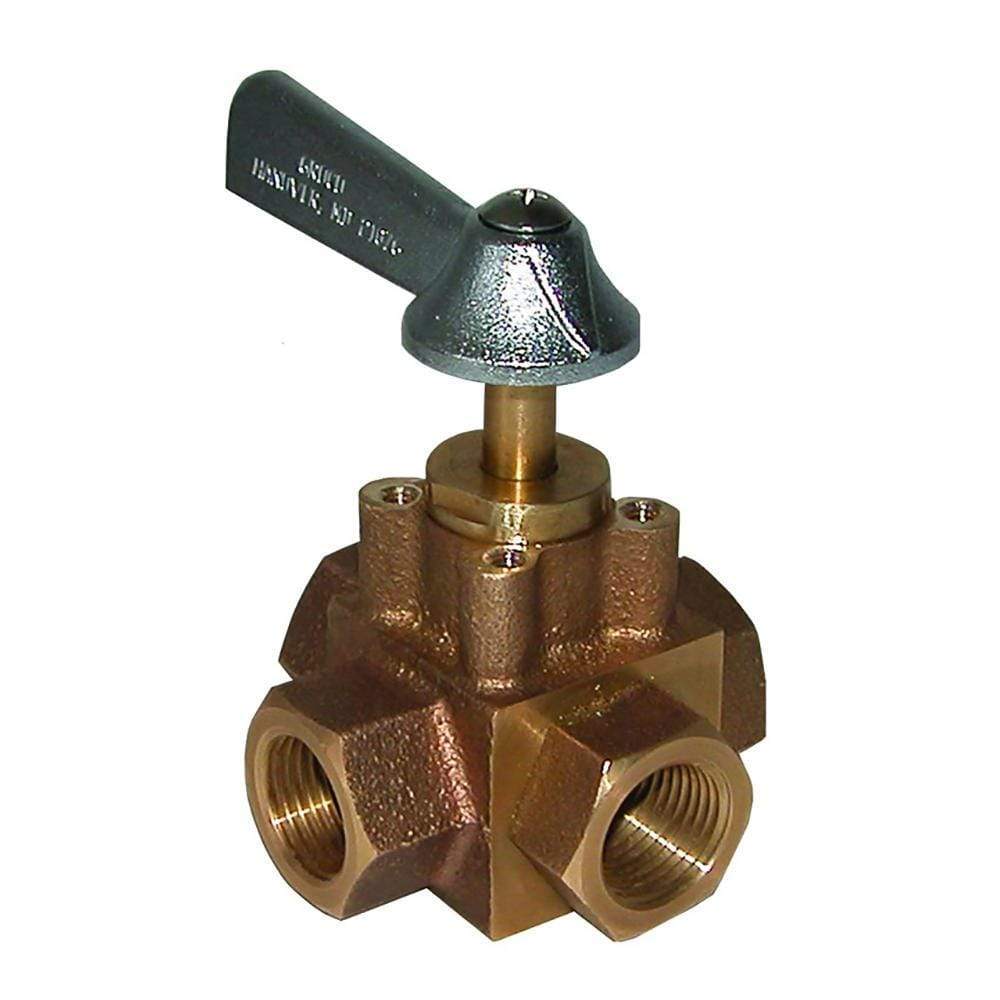 GROCO Qualifies for Free Shipping GROCO 1/2" 4-Way Tank Selector Valve #FV-450-X