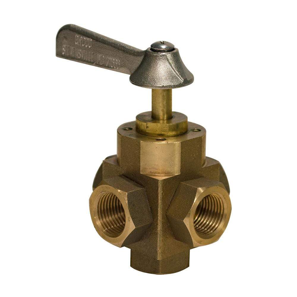 GROCO Qualifies for Free Shipping GROCO 1/2" 5-Way Tank Selector Valve #FV-550-L