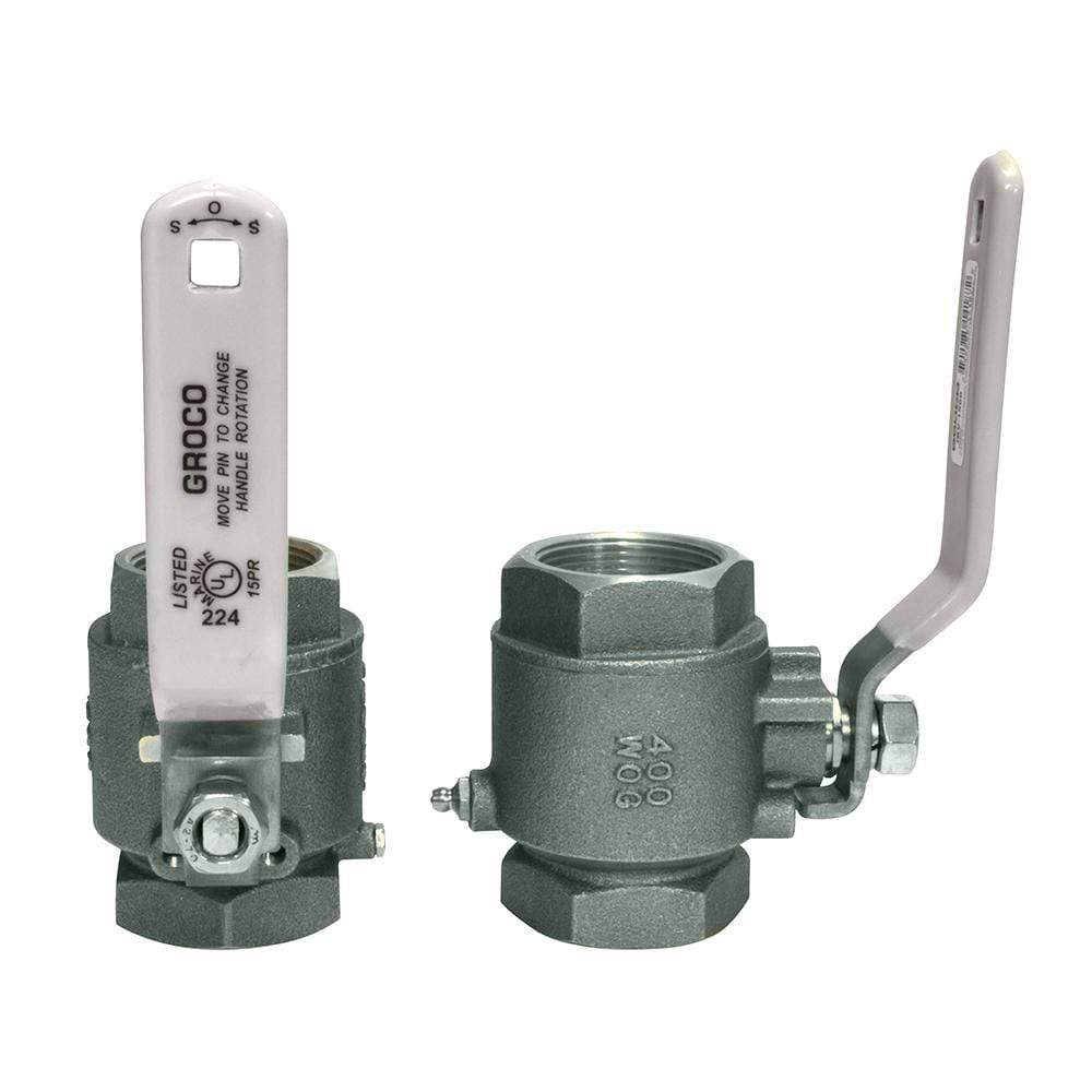 GROCO Qualifies for Free Shipping GROCO 1" NPT Stainless Inline Ball Valve #IBV-1000-S