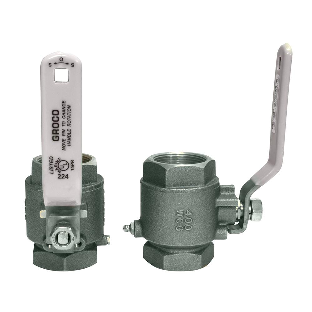 GROCO Qualifies for Free Shipping GROCO 2" NPT Stainless Inline Ball Valve #IBV-2000-S