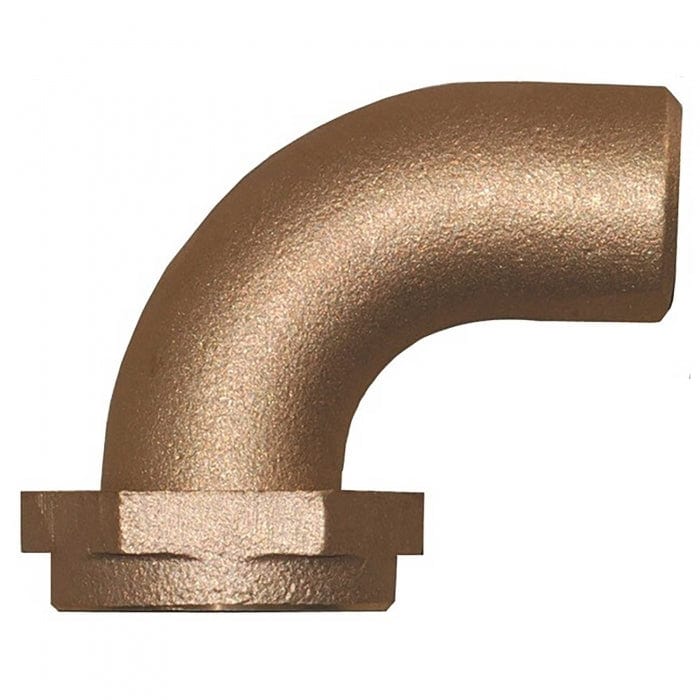 GROCO Qualifies for Free Shipping GROCO 90-Degree Bronze Pipe to Hose Fitting 2.5" x 2.5" #TPC-2500