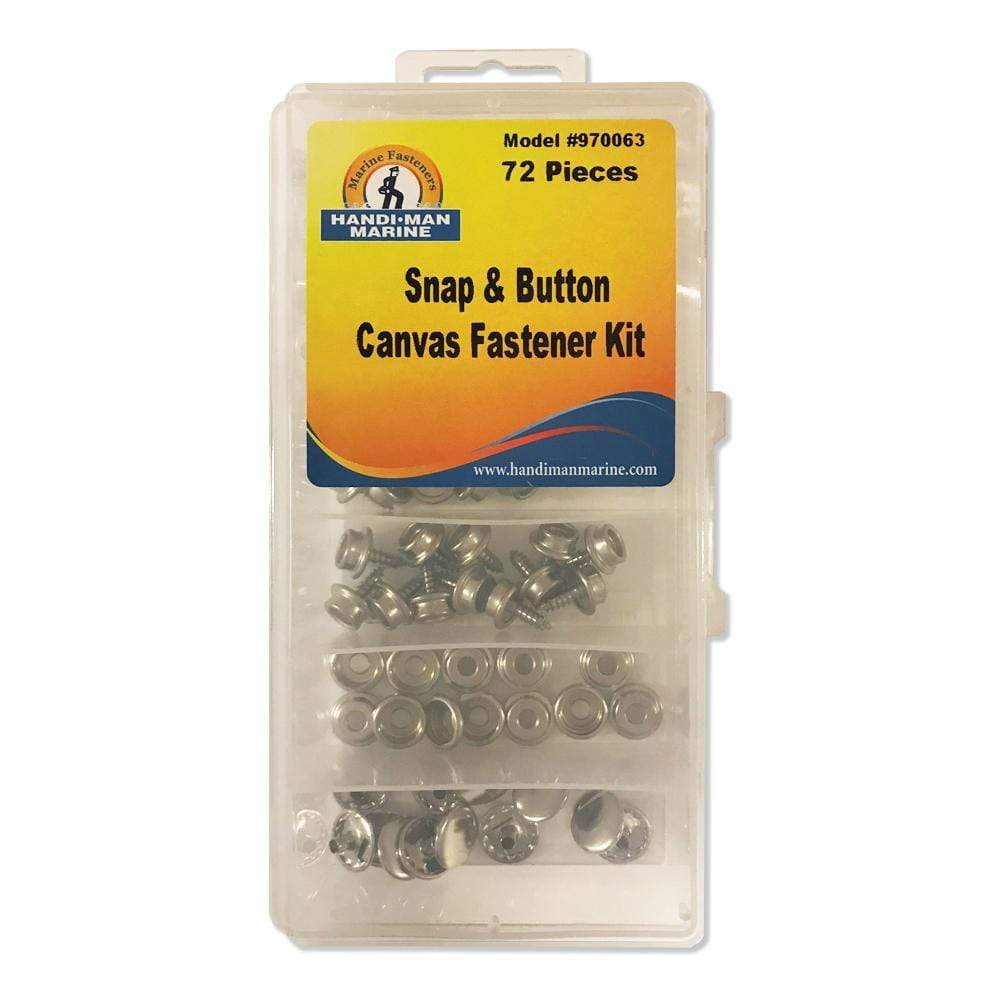 Handi-Man Marine Qualifies for Free Shipping Handi-Man Large Canvas Snap and Button Kit #970063