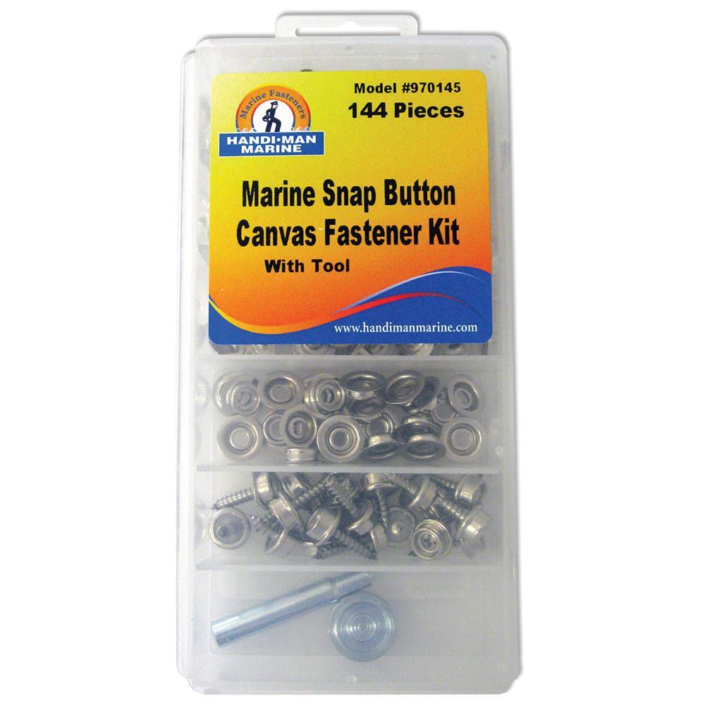 Handi-Man Marine Qualifies for Free Shipping Handi-Man Marine Canvas Fast/Tool Kit 144-pc #970145