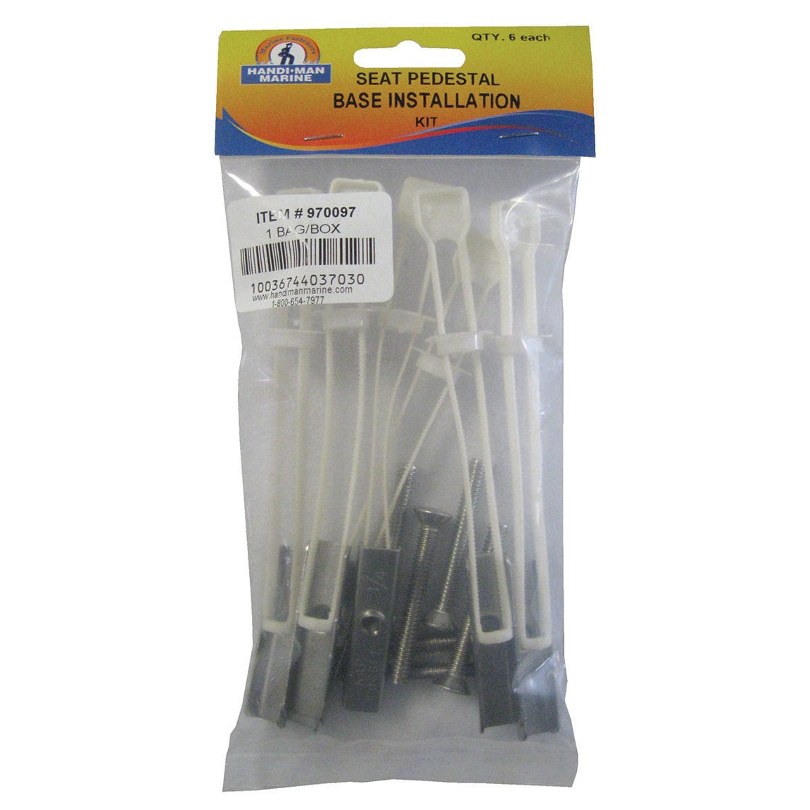 Handi-Man Marine Qualifies for Free Shipping Handi-Man Marine Seat Pedestal Base Kit #970097