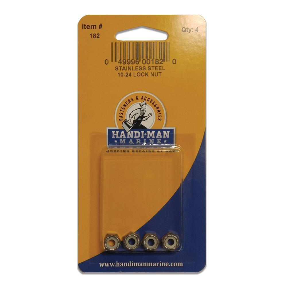 Handi-Man Marine Qualifies for Free Shipping Handi-Man Marine Stainless Lock Nuts 10-24 #182