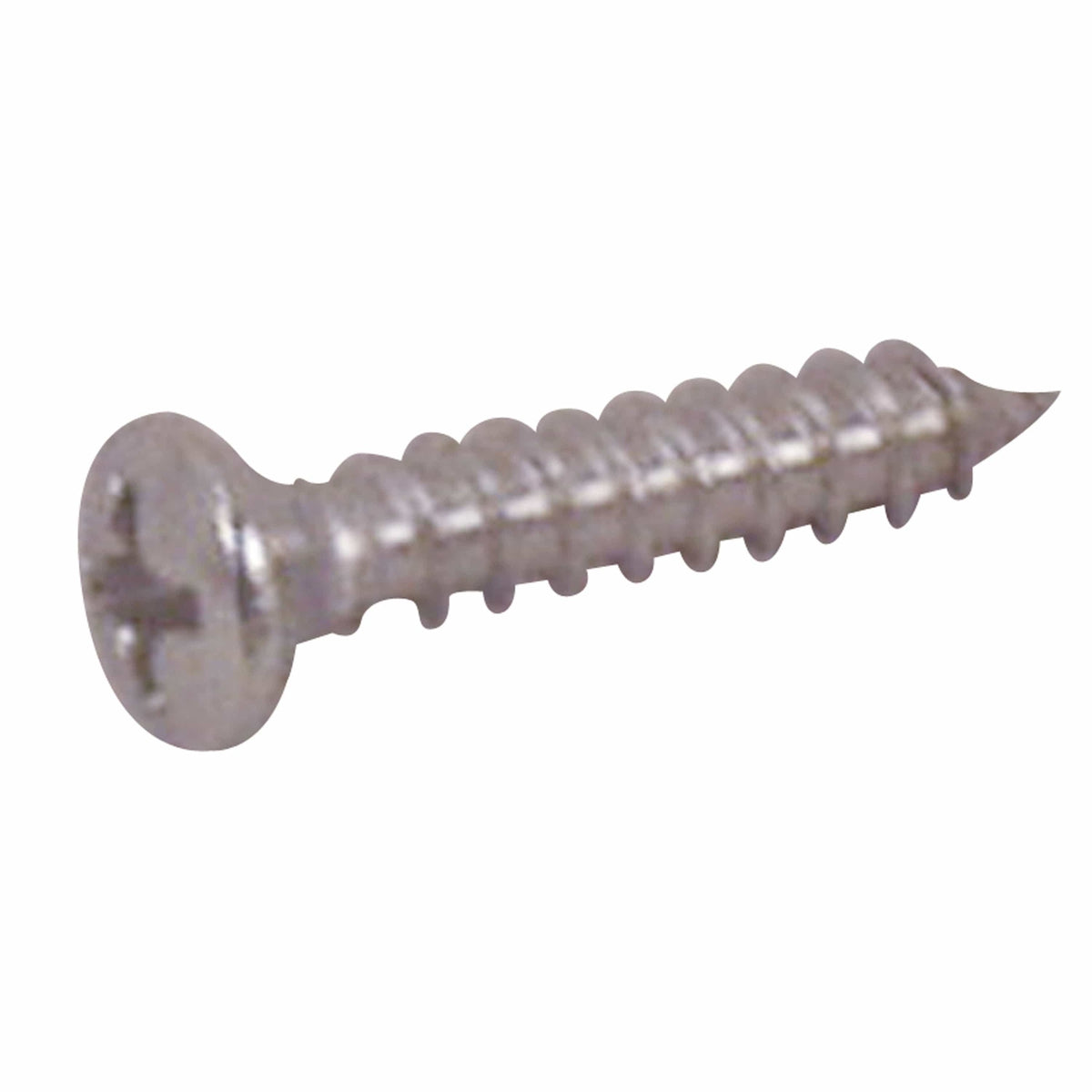 Handi-Man Phillips Oval Head Self-Tap SS Screw #10 3" 100/Box #B-641B