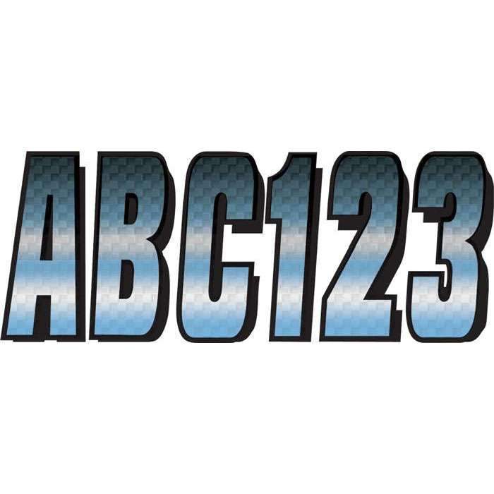 Hardline Products Qualifies for Free Shipping Hardline Products Letter/Number Kit Chrome/Black #CHBKG300