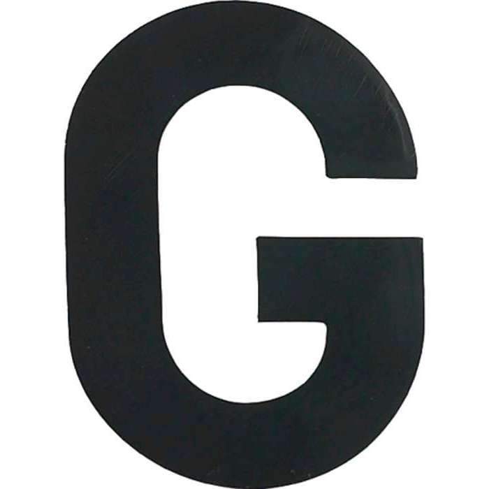 Hardline Products Qualifies for Free Shipping Hardline Products Letters White G #17356