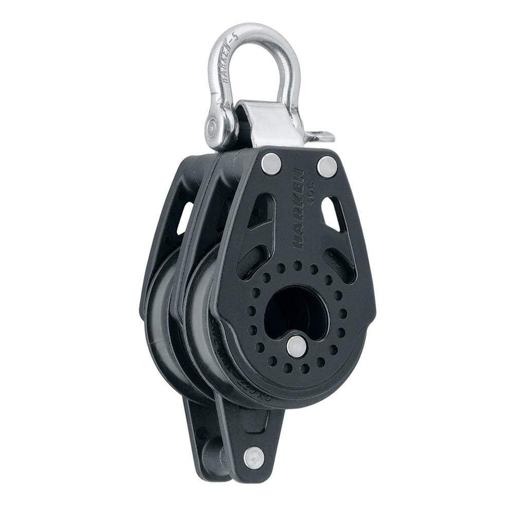 Harken Qualifies for Free Shipping Harken 40mm Carbo Air Double Fixed Block with Becket #2643