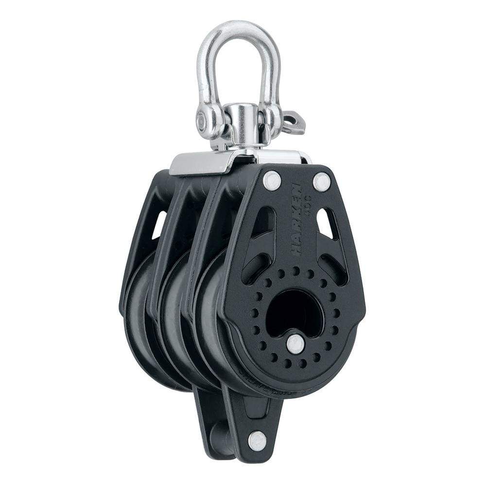 Harken Qualifies for Free Shipping Harken 40mm Carbo Air Triple Swivel Block with Becket #2641