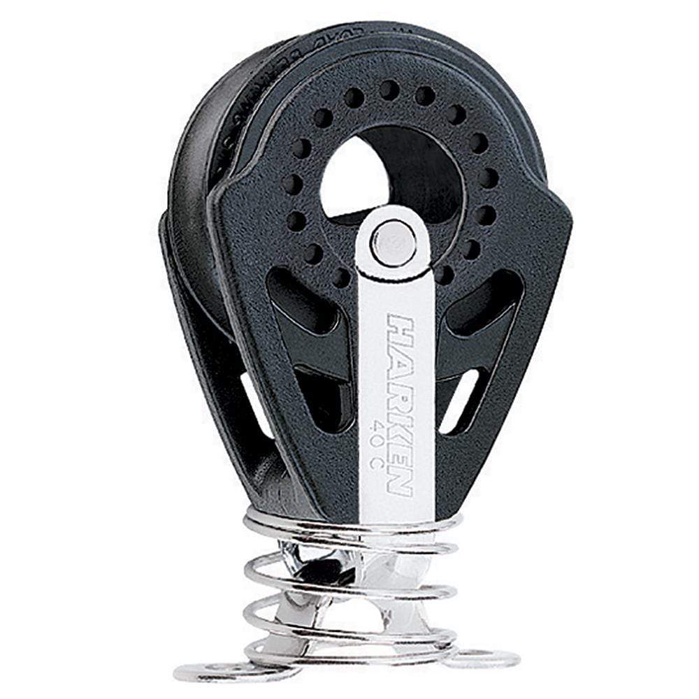 Harken 40mm Carbo Block with Spring and Eyestrap #2652