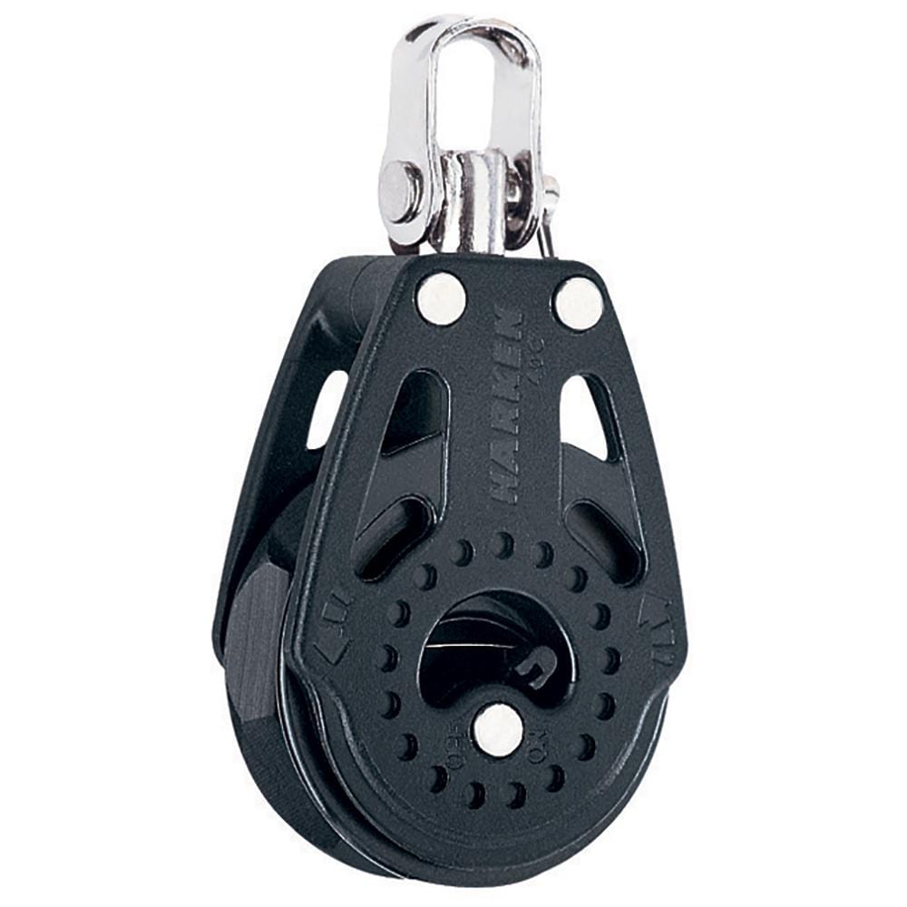 Harken 40mm Carbo Single Ratchet Block with Swivel #2608
