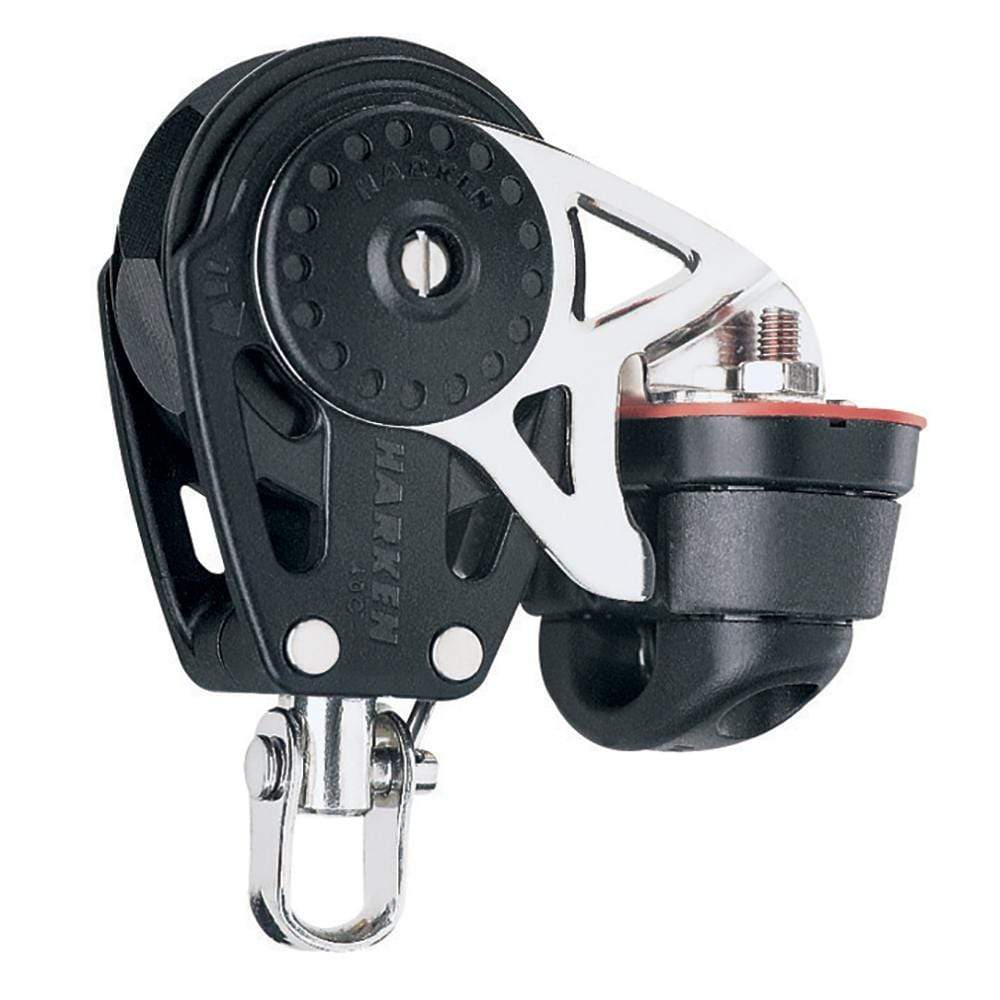 Harken 40mm Carbo Single Ratchet Block with Swivel #2610
