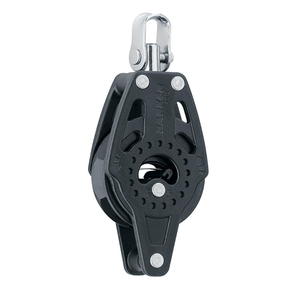 Harken 40mm Carbo Single Ratchet Block with Swivel And #2609