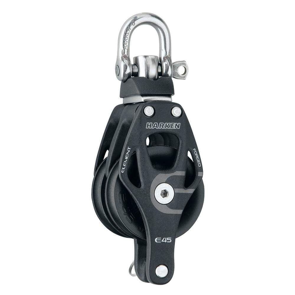 Harken Qualifies for Free Shipping Harken 45mm Double Element Block with Swivel & Becket #6239