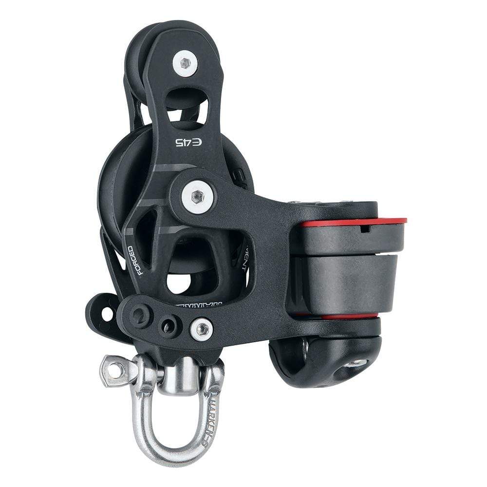 Harken Qualifies for Free Shipping Harken 45mm Single Element Block with Fiddle & Swivel with #6235