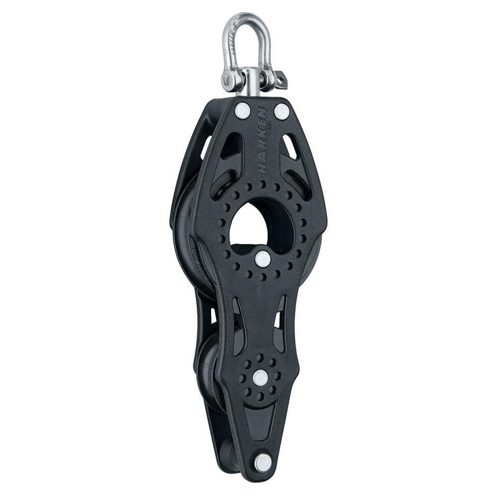 Harken Qualifies for Free Shipping Harken 57mm Carbo Air Fiddle Block with Swivel & Becket #2622