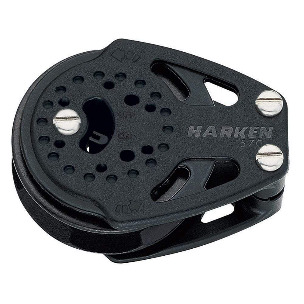 Harken 57mm Single Carbo Ratchet Cheek Block #2137