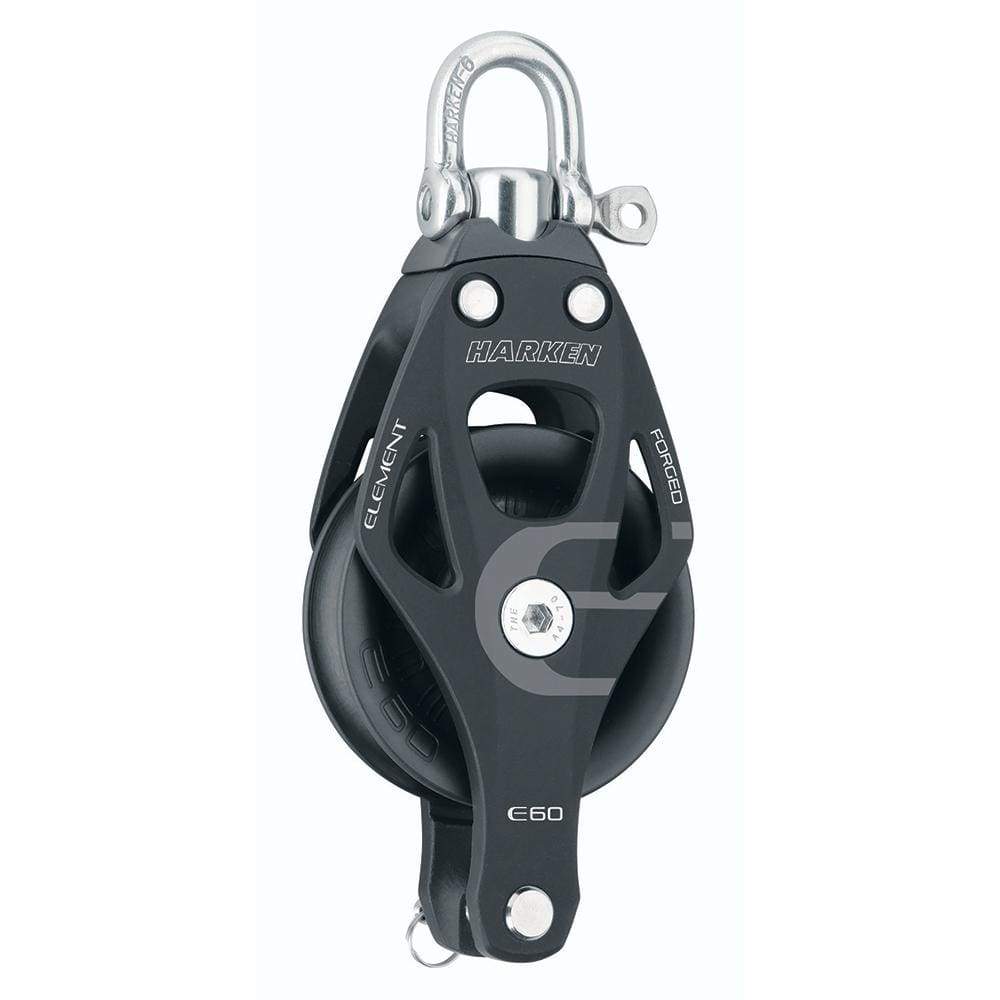 Harken Qualifies for Free Shipping Harken 60mm Single Element Block with Swivel & Becket #6261
