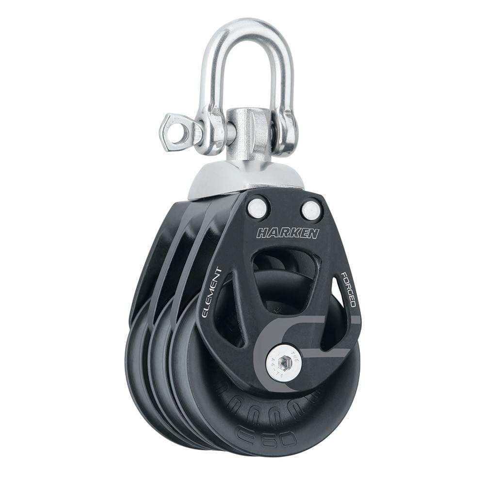 Harken Qualifies for Free Shipping Harken 60mm Triple Element Block with Swivel #6272