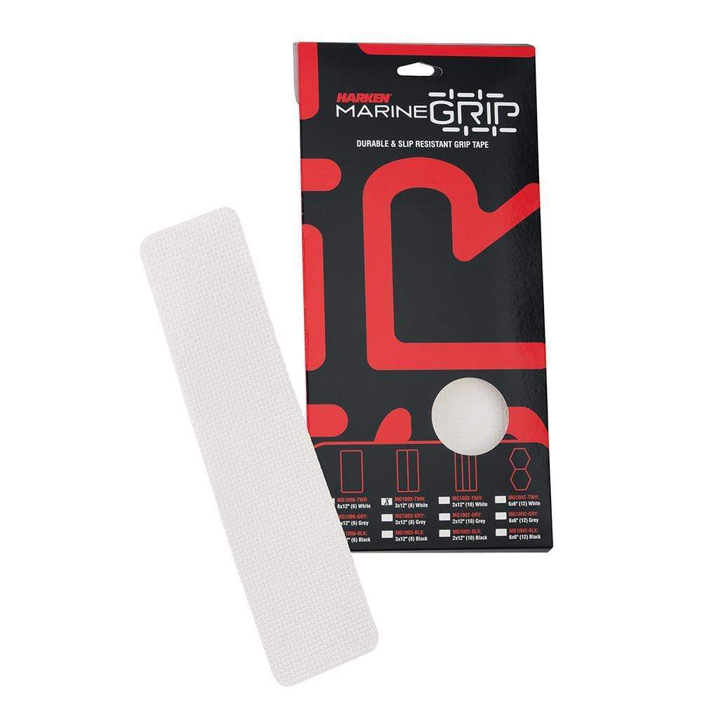 Harken Qualifies for Free Shipping Harken Marine Grip Tape 3" x 12" Translucent White 8-pc #MG1003-TWH