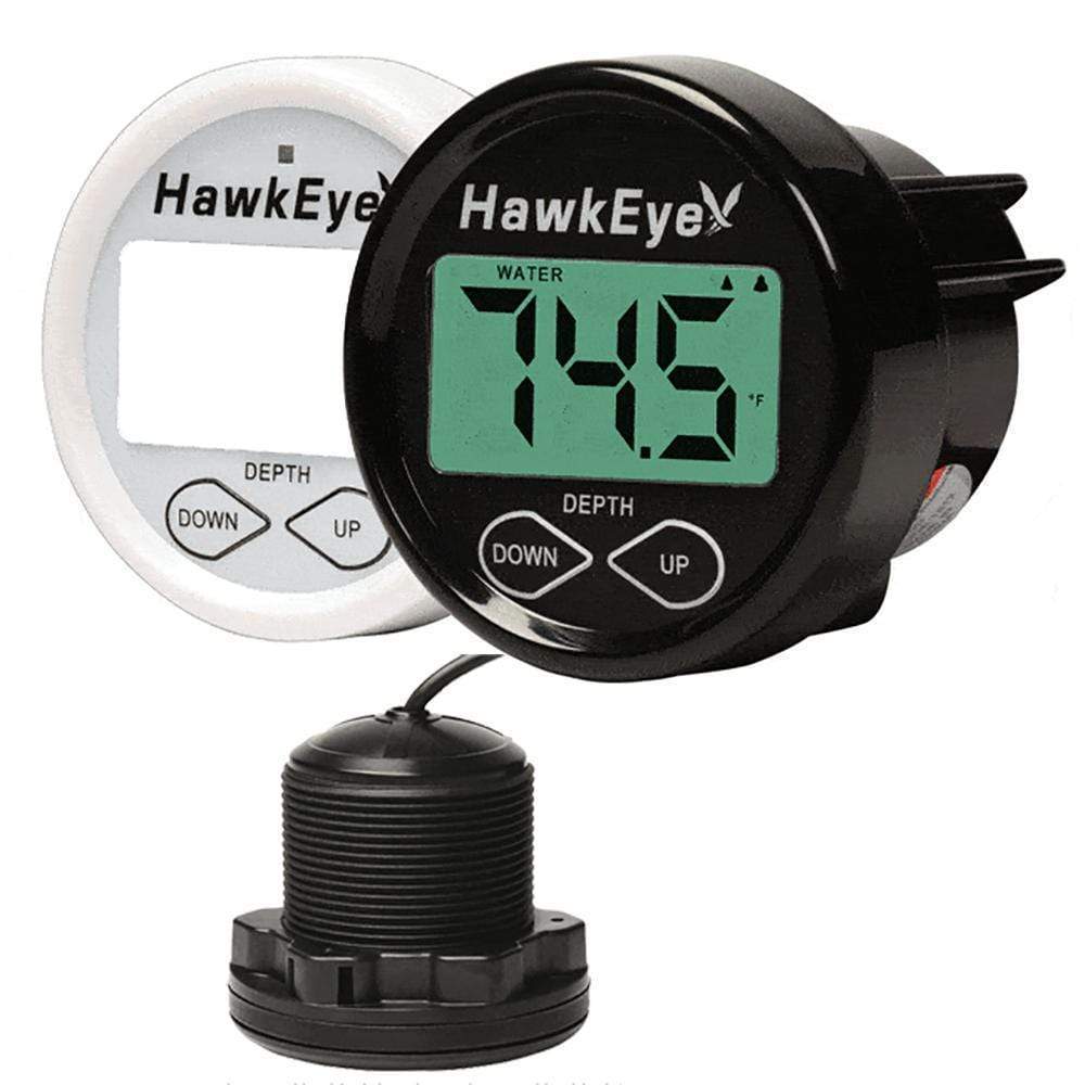 Hawkeye Depthtrax 1BX In-Dash Digital Depth & Temp Gauge #DT1BX-TH