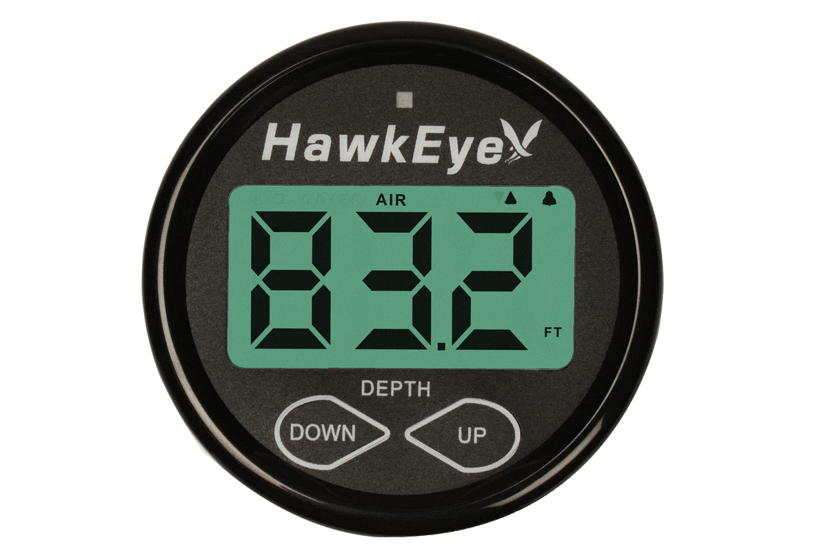 HawkEye Qualifies for Free Shipping Hawkeye DepthTrax 2bx In-Dash Digital Depth & Temp Gauge #DT2BX-TM