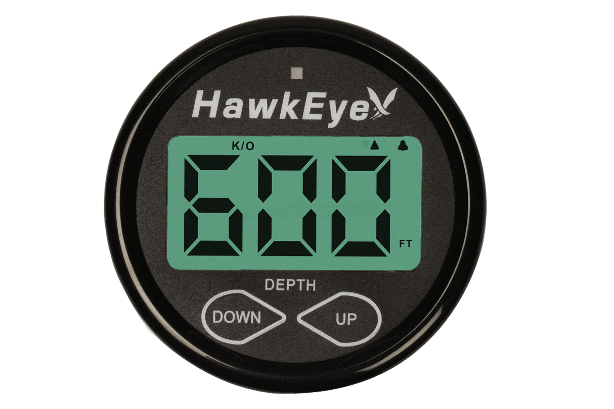 HawkEye Qualifies for Free Shipping Hawkeye DepthTrax 2bx In-Dash Digital Depth & Temp Gauge #DT2BX-TM