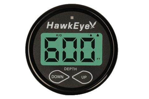 HawkEye Qualifies for Free Shipping Hawkeye DepthTrax 2bx In-Dash Digital Depth & Temp Gauge #DT2BX-TM