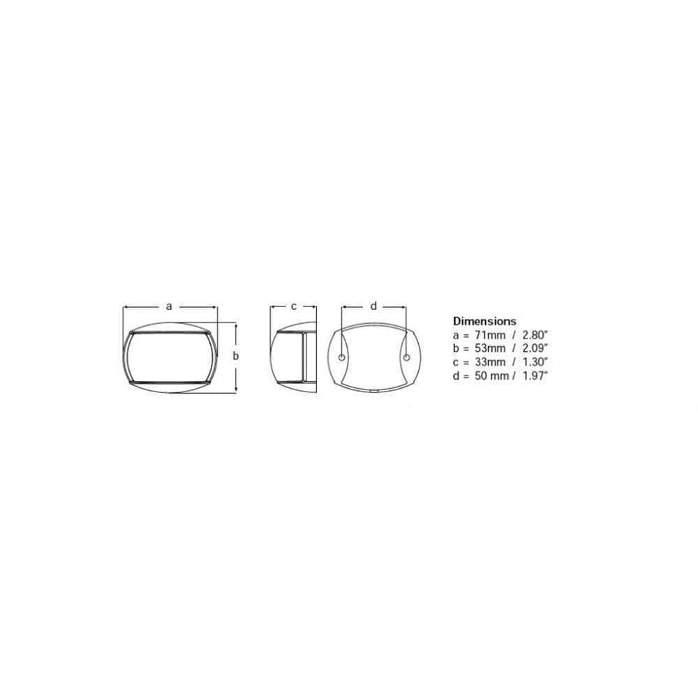 Hella Marine Qualifies for Free Shipping Hella NaviLED Compact 2nm Towing Black Shroud #980520601