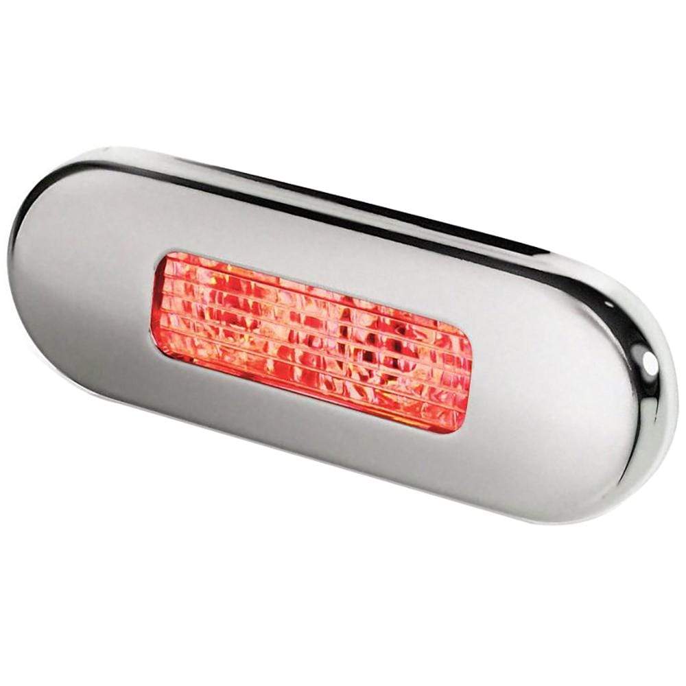 Hella Marine Qualifies for Free Shipping Hella Oblong Courtesy Surface-Mount Lamp Red Black #980869501
