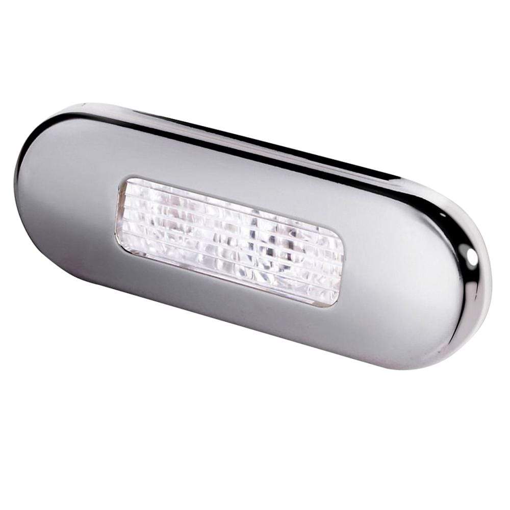 Hella Marine Qualifies for Free Shipping Hella Oblong Courtesy Surface-Mount Lamp White Black White #980869301