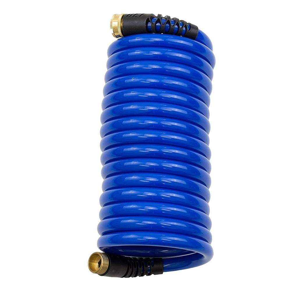 HoseCoil Qualifies for Free Shipping Hosecoil 15' Blue Hose with Flex Relief #HS1500HP